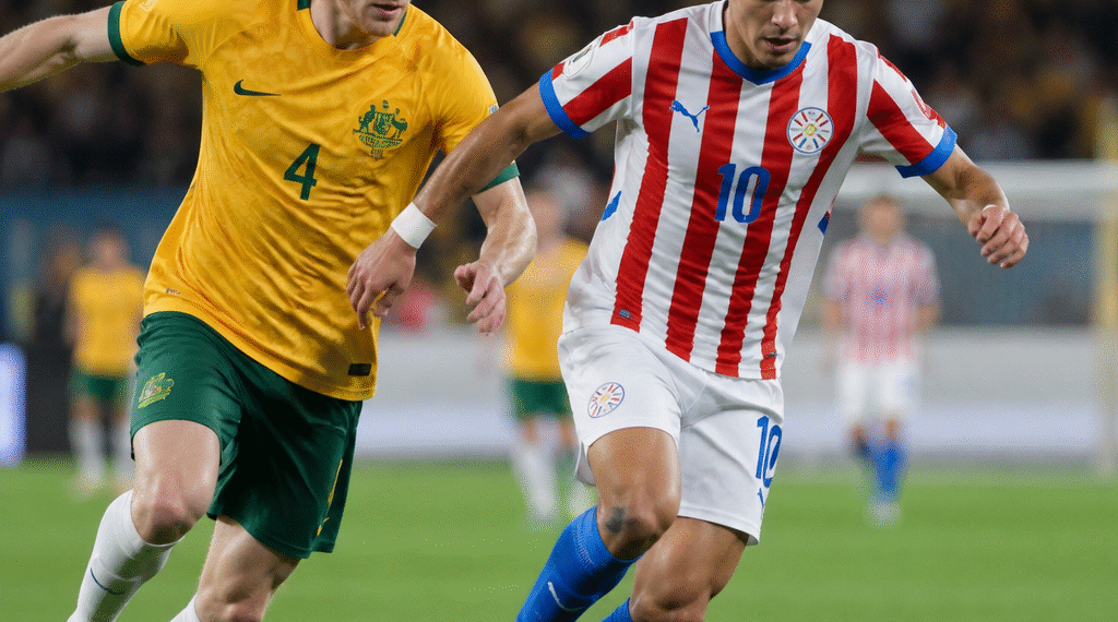 Partido crucial en el Grupo D: Australia y Paraguay se preparan para el enfrentamiento decisivo