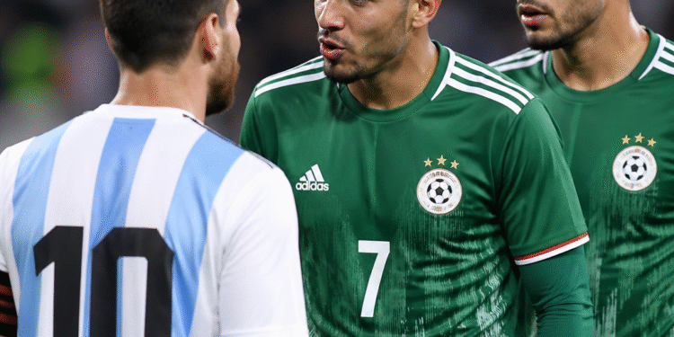 Los jugadores argelinos calientan el partido contra Argentina: ‘Es un equipo como cualquier otro’
