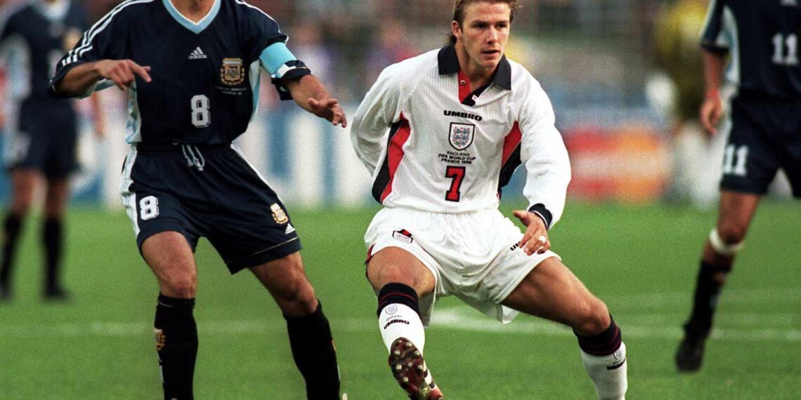 Beckham, Simeone y una expulsión que dejó huella en la historia del fútbol