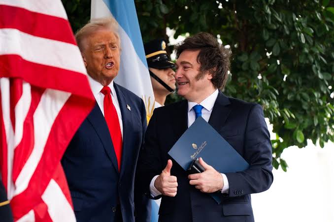 Milei desestima el apoyo de EE.UU. en la economía argentina: ‘Fue menos del 5%’
