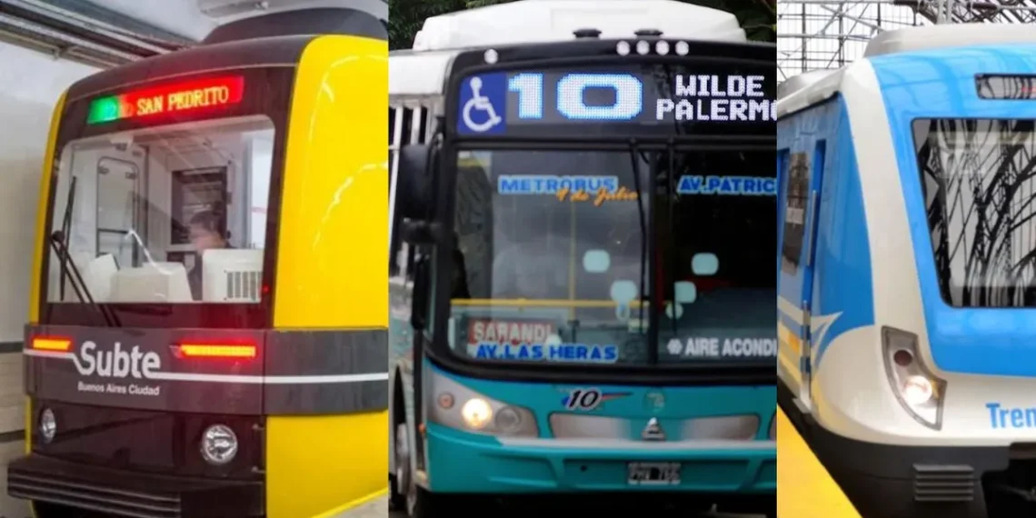 Transporte en el AMBA: cuánto costarán colectivos, trenes y subte desde septiembre