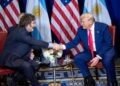 Milei elogió el liderazgo de Trump antes de su discurso ante la ONU
