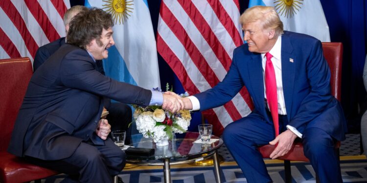 Milei elogió el liderazgo de Trump antes de su discurso ante la ONU