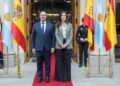 Victoria Villarruel viajó a Madrid para participar de un evento del rey Felipe VI